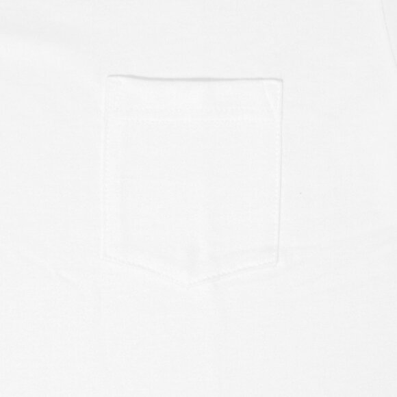 NWOT 3sixteen Heavyweight T-Shirt 2-Pack (L) White Pocket Tees, Made in USA - Picture 4 of 8